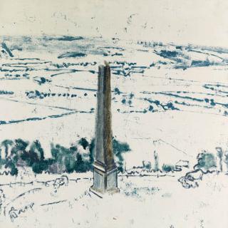 Walter Richard Sickert, A.R.A. - The Obelisk at Arques, Eaulne Valley, Dieppe