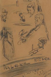 Walter Richard Sickert ARA - The Orchestra Pit c.1906