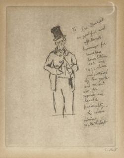 Walter Richard Sickert - In Memoriam, T.W. Barrett (Bromberg 206)