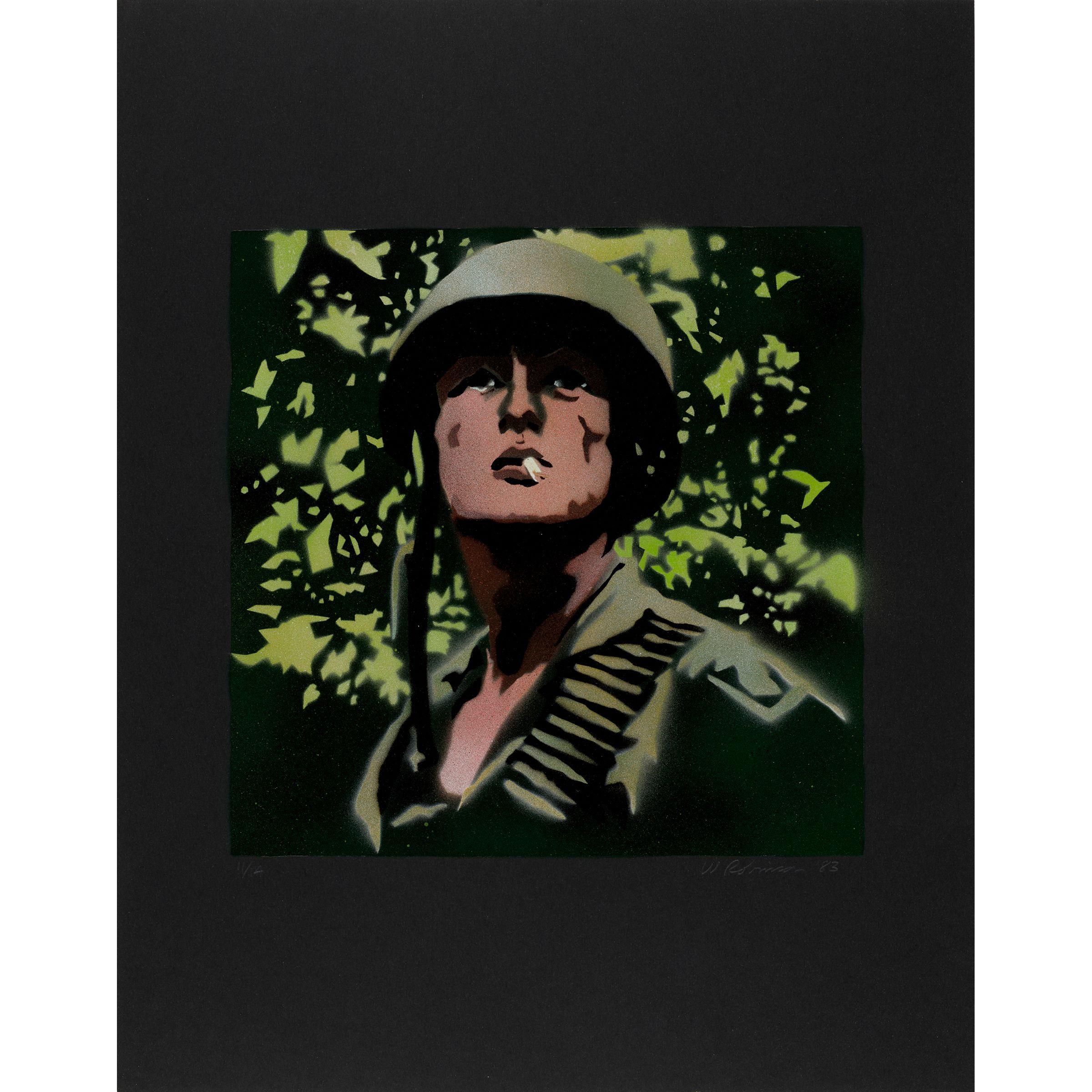 Walter Robinson - GI Green; GI Red (2 works)