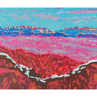 Walter Ropélé - Blick Auf Die Alpen, 2007 View Over The Alps, 2007