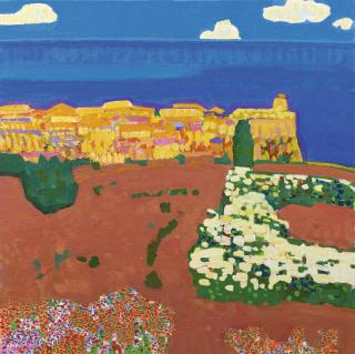 Walter Ropélé - Blick Ins Blaue, Côte D\'Azur, 2012