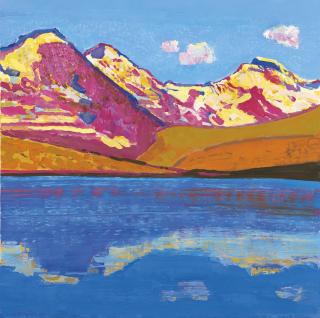 Walter Ropélé - Burgseeli Mit Eiger, Mönch Und Jungfrau, 2009
