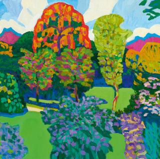 Walter Ropélé - Eintracht der Bäume. 2021.