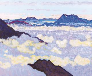 Walter Ropélé - Fernblick Auf Den Wildstrubel, 2011 Distant View To The Wildstrubel, 2011 