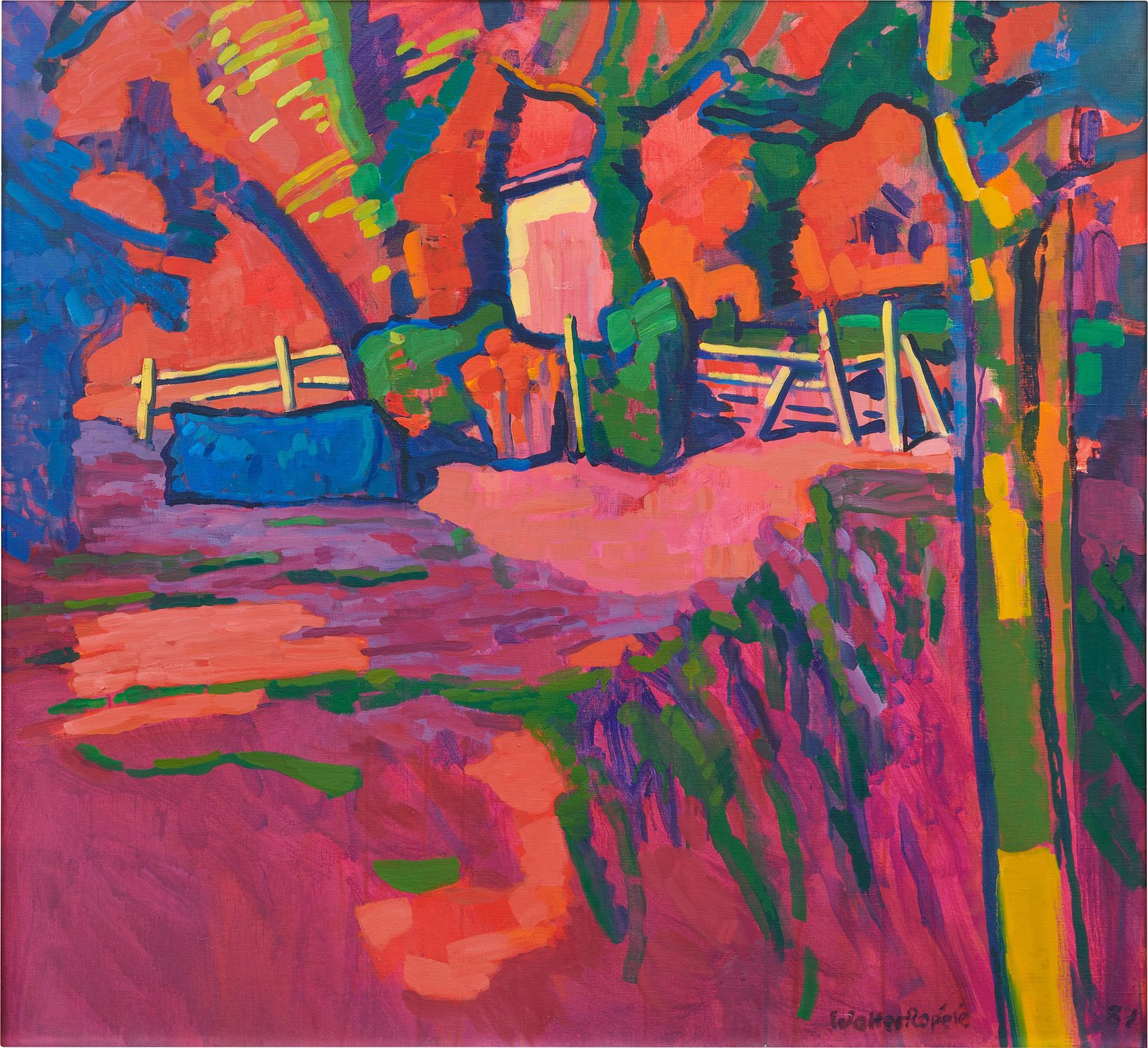 Walter Ropélé - Geräteschuppen, 1987