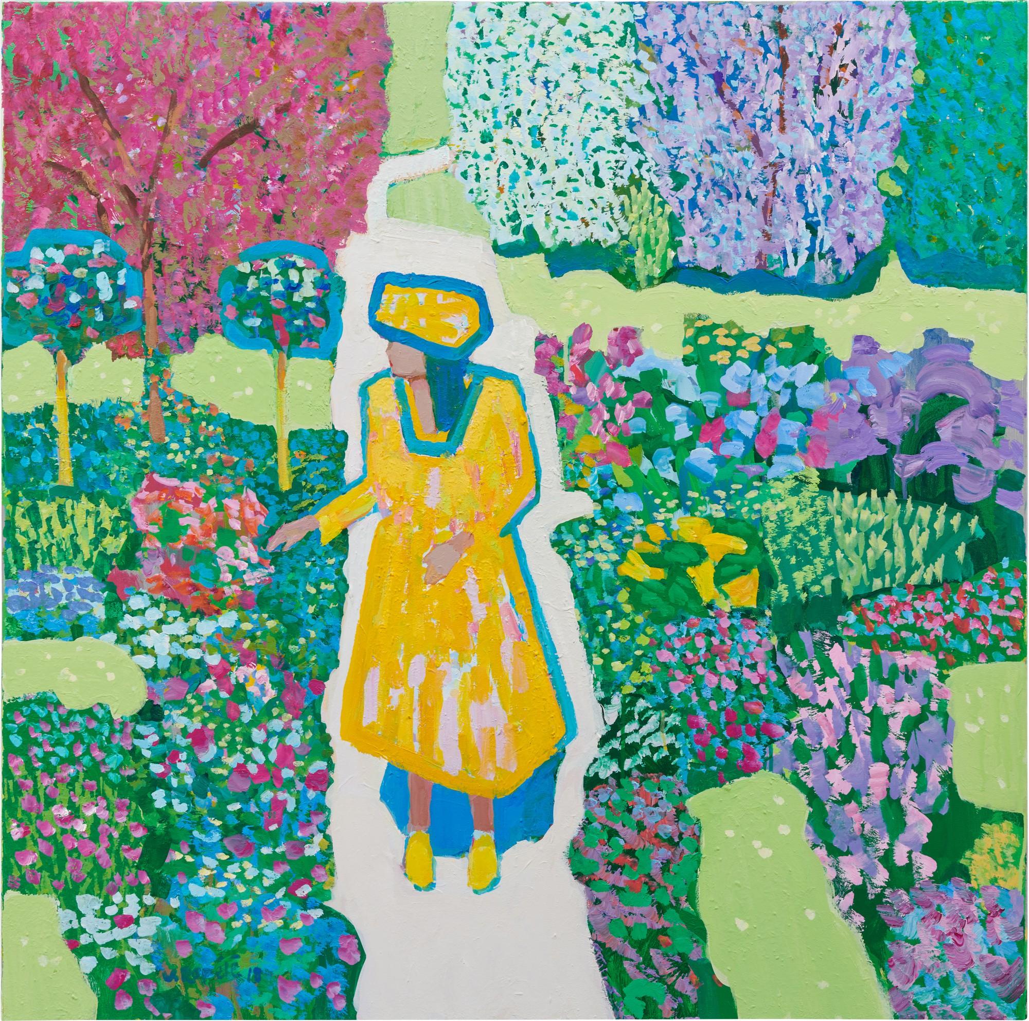 Walter Ropélé - Im gelben Kleid, 2018