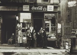 Walter Rosenblum - Candy Store; and Pitt Street, N.Y., 1938