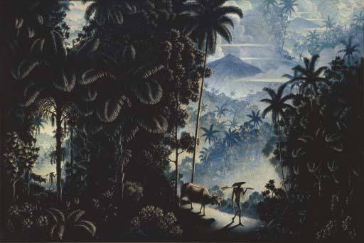 Walter Spies - Die Landschaft und ihre Kinder (The landscape and her children)