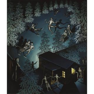 Walter Spies - Die Schlittschuhläufer (The Ice Skaters)