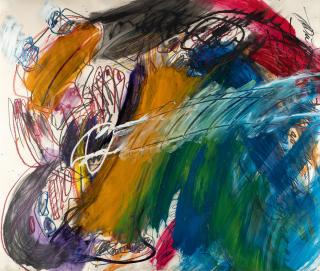 Walter Stöhrer - In der flüchtigen Hand der Zeit (für Gregory Corso)