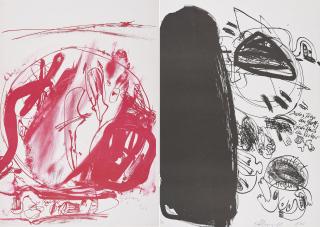 Walter Stöhrer - Konvolut von 2 Lithografien.