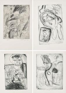 Walter Stöhrer - Konvolut von 5 Druckgrafiken.