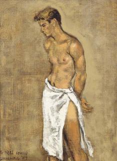 Walter Stuempfig - Standing Man with Towel