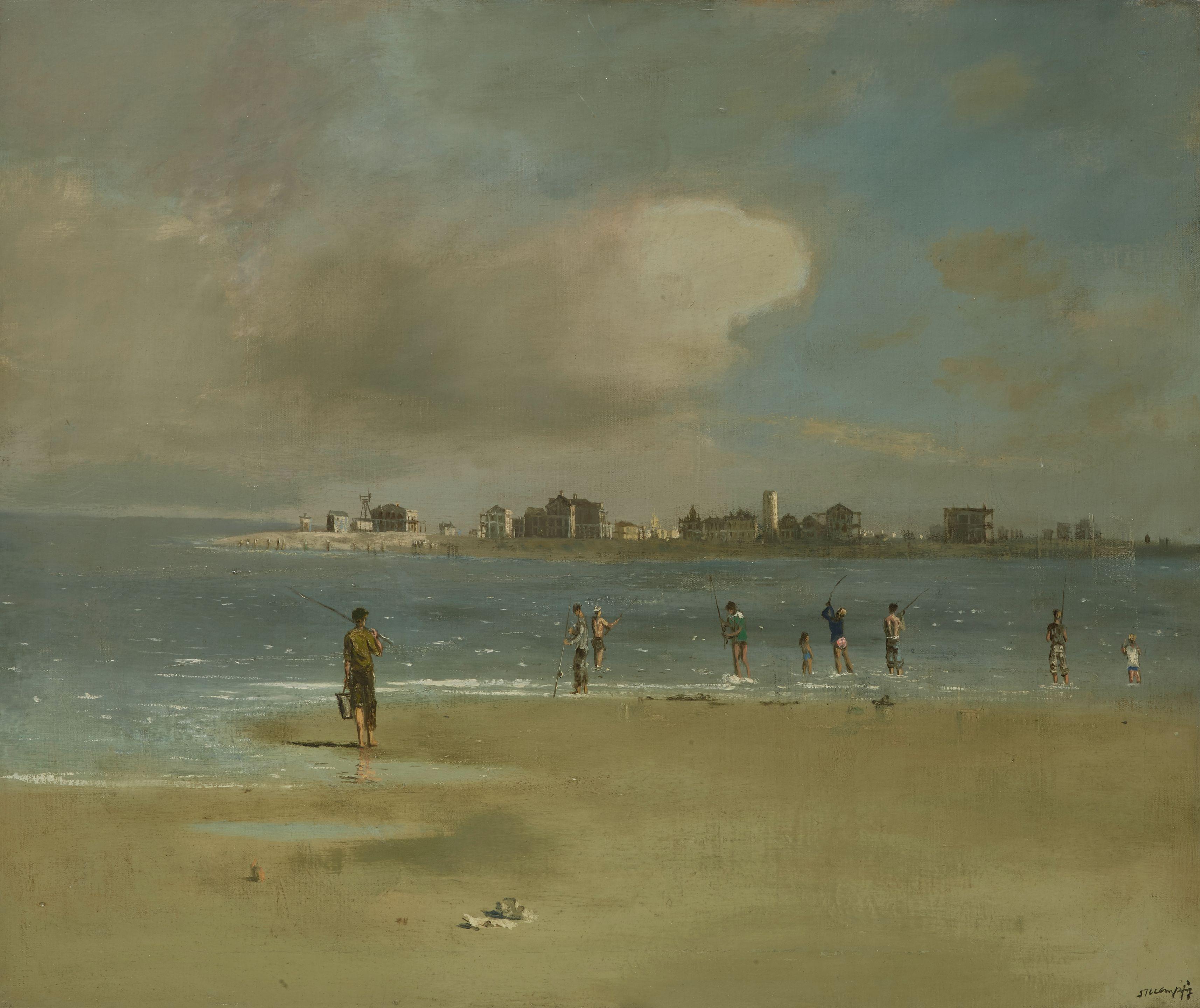 Walter Stuempfig - Untitled (New Jersey Beach)