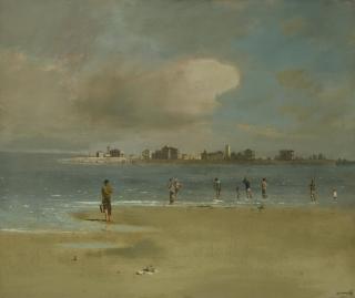 Walter Stuempfig - Untitled (New Jersey Beach)