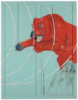 Walter Swennen - Untitled (Beer) (Untitled (Bear))