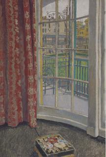 Walter Taylor - View from a window, Brunswick Square, Brighton