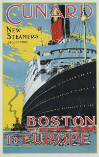 Walter Thomas - Cunard, Boston To Europe