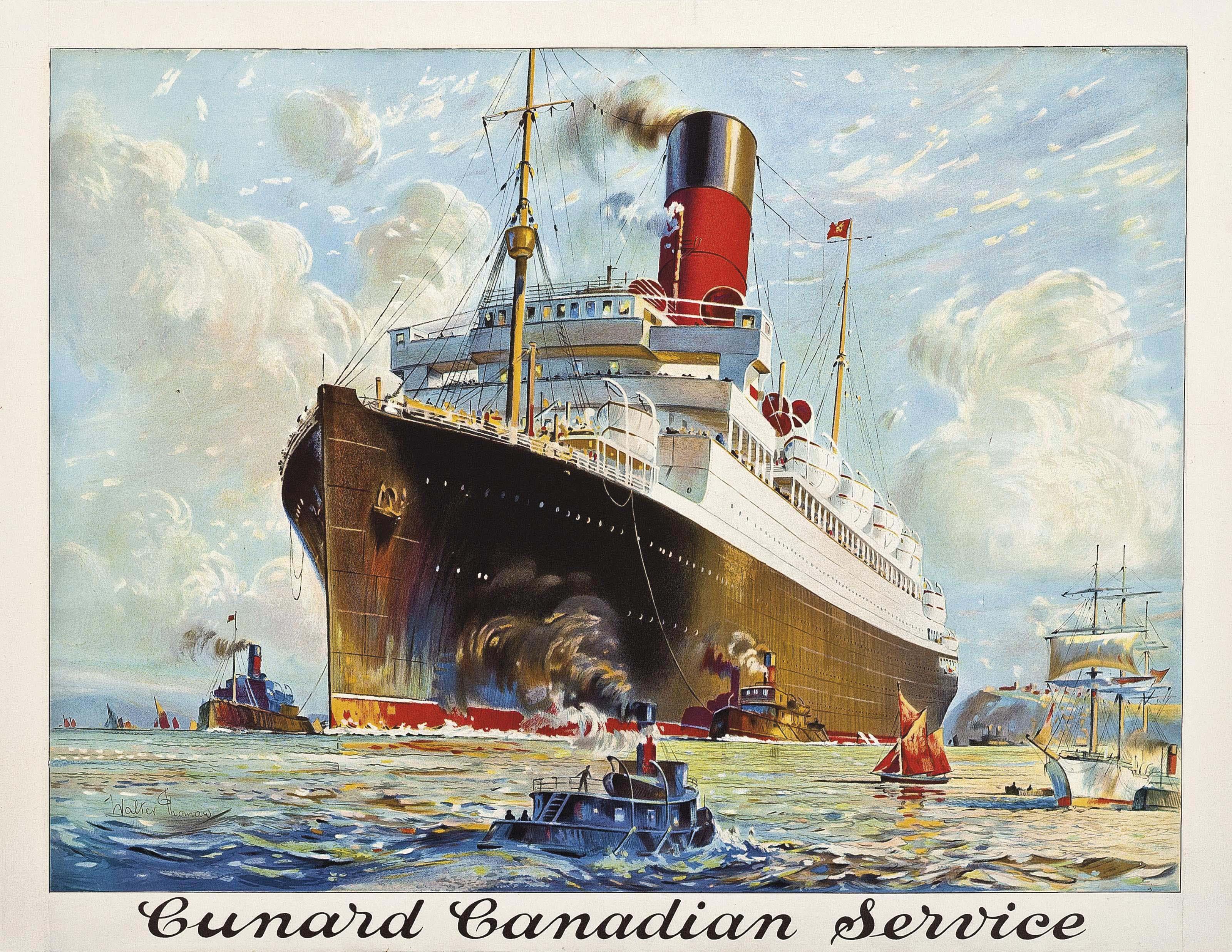 Walter Thomas - Cunard Canadian Service