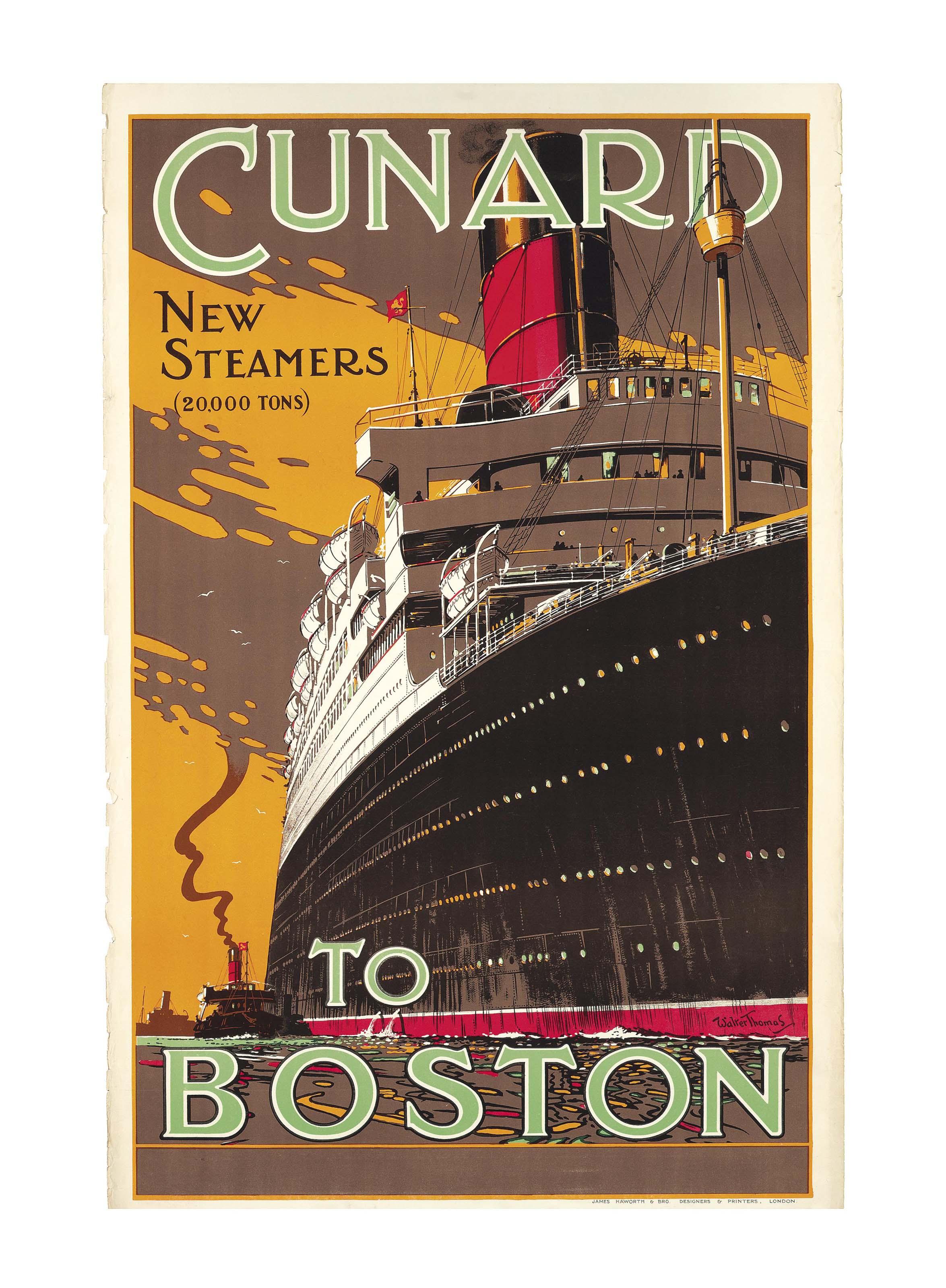 Walter Thomas - Cunard To Boston
