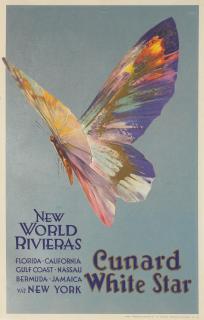 Walter Thomas - Cunard White Star, New World Rivieras