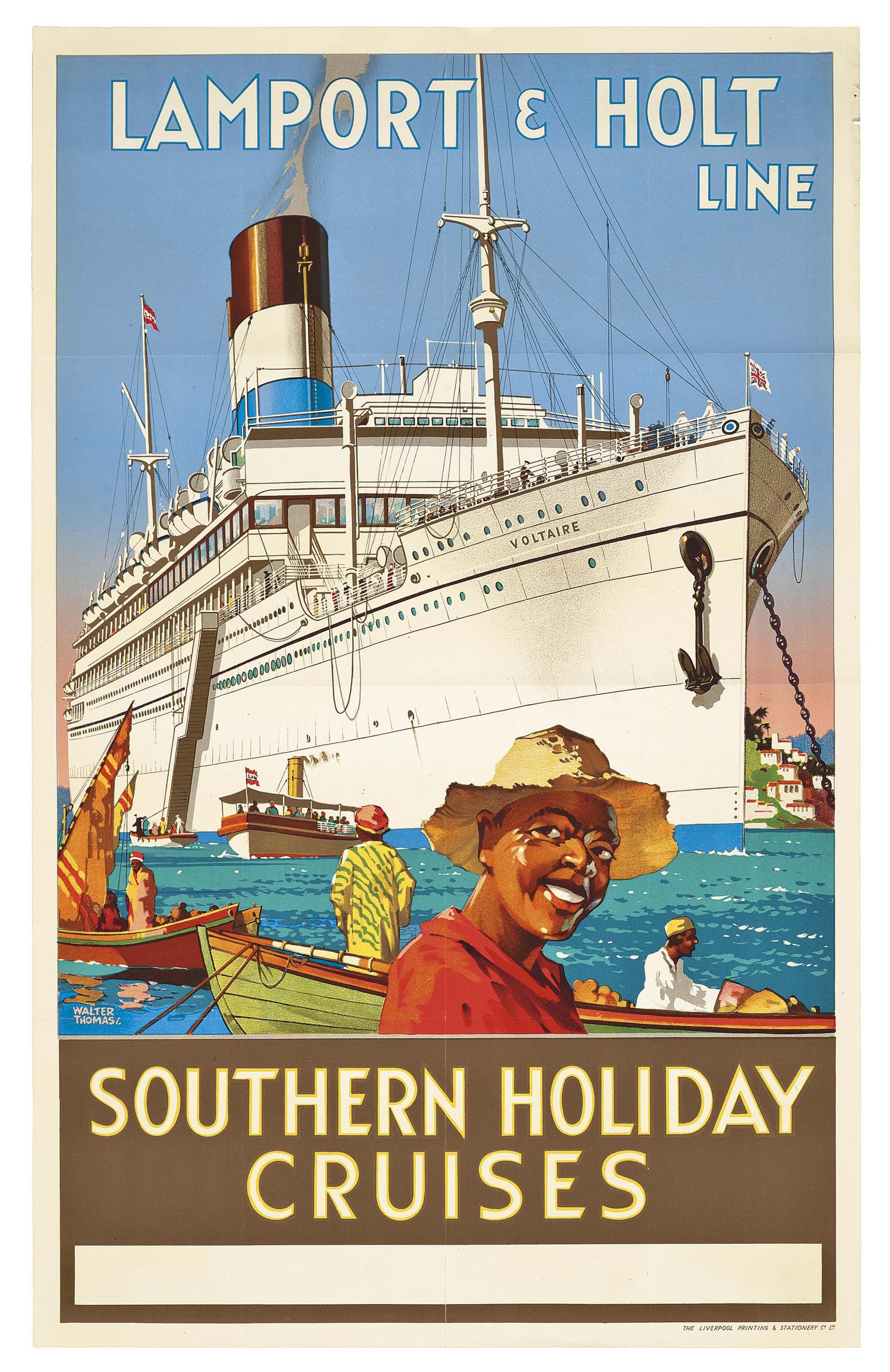 Walter Thomas - Lamport & Holt Line, Voltaire