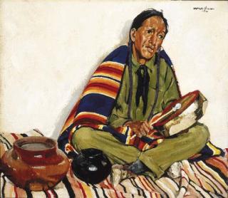 Walter Ufer - A Singer