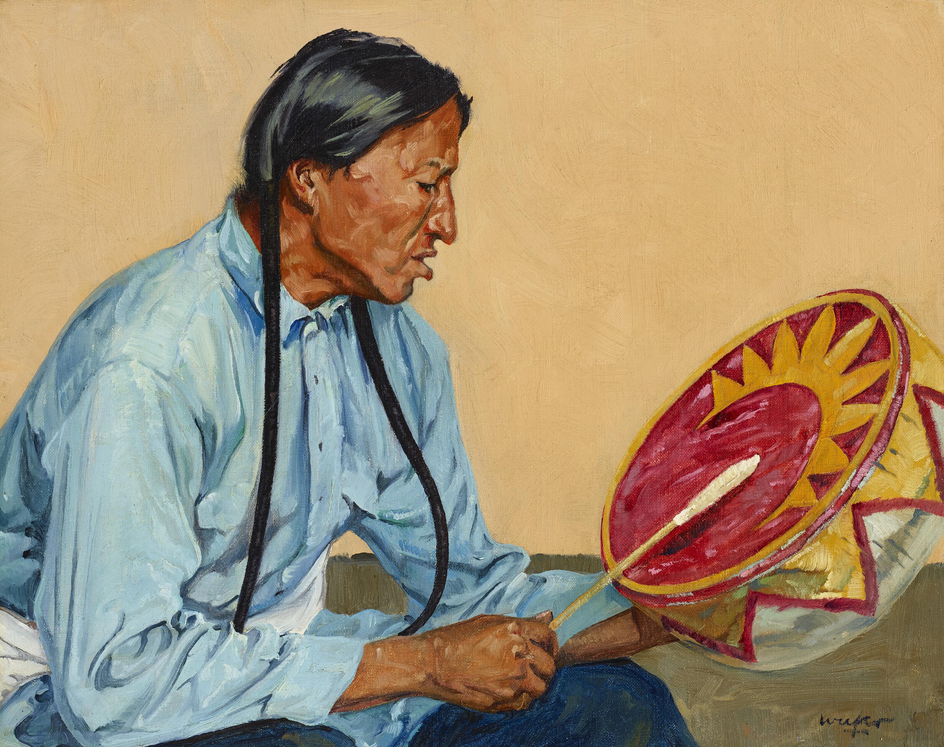 Walter Ufer - A Taos Song
