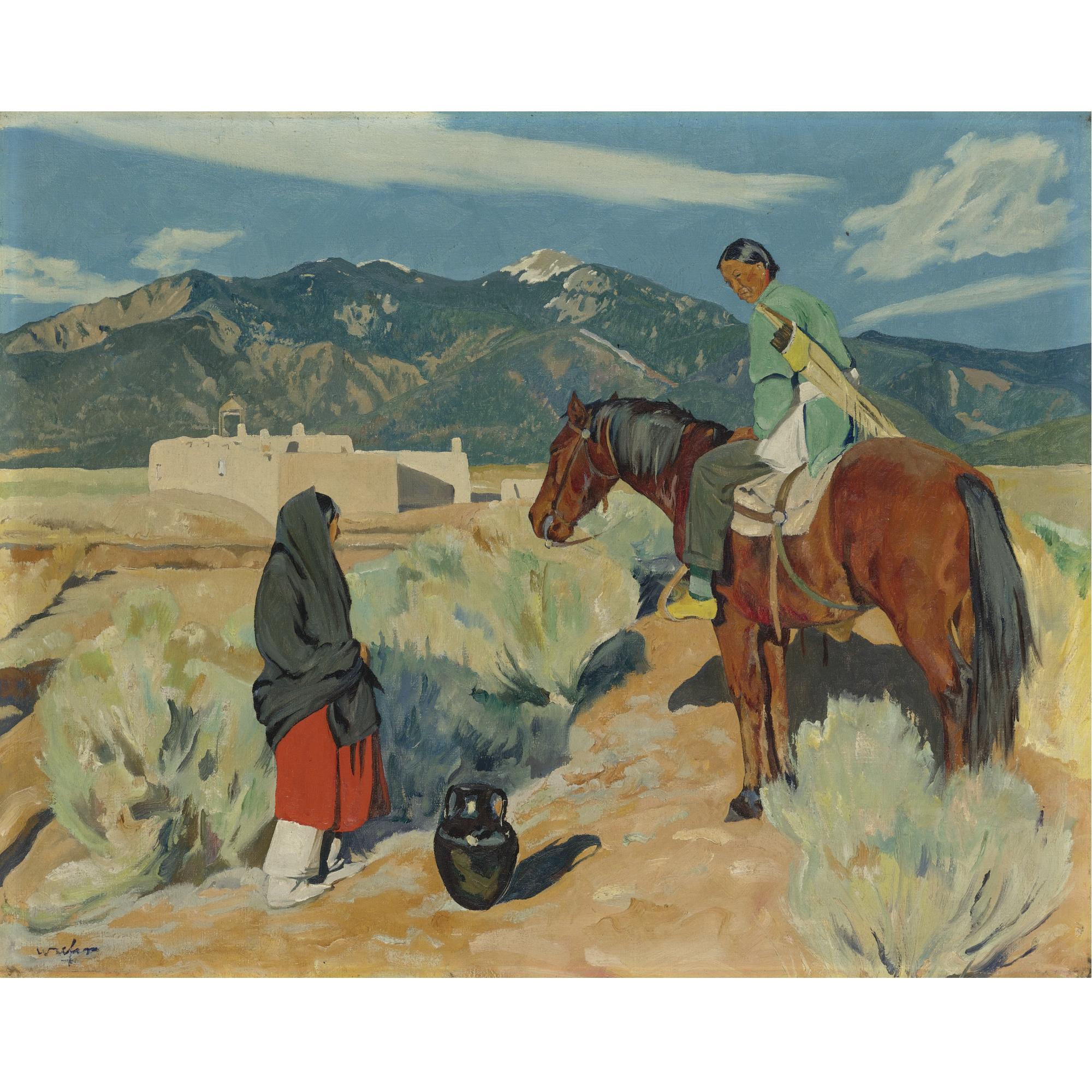 Walter Ufer - December Evening