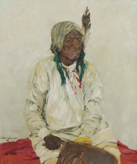 Walter Ufer - El Cacique del Pueblo