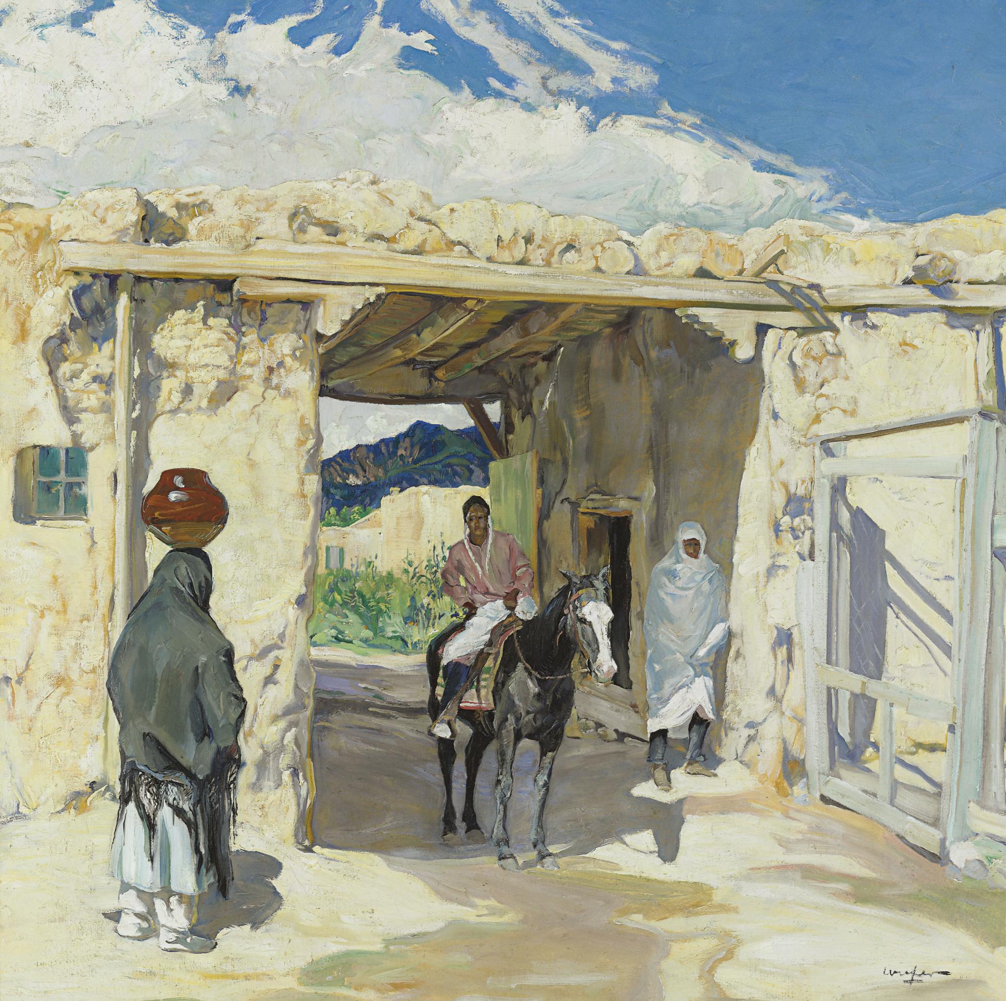 Walter Ufer - The Gateway