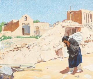 Walter Ufer - The Washerwoman