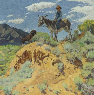 Walter Ufer - The Watcher