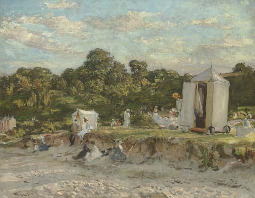 Walter Westley Russell - Bathing Huts