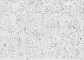 Walter Whall Battiss - Orgy, a pair (i-ii):