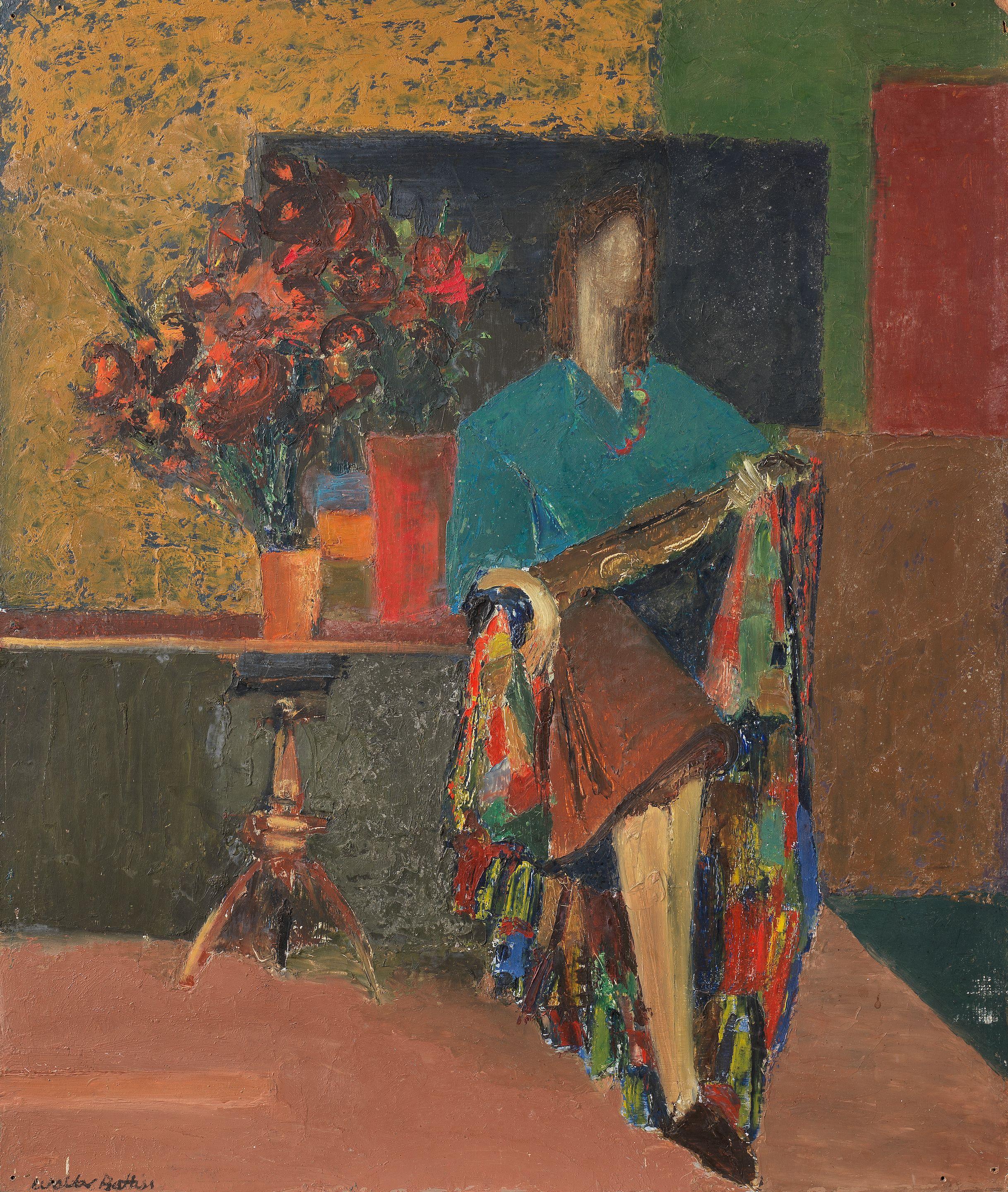 Walter Whall Battiss - Portrait of a Lady