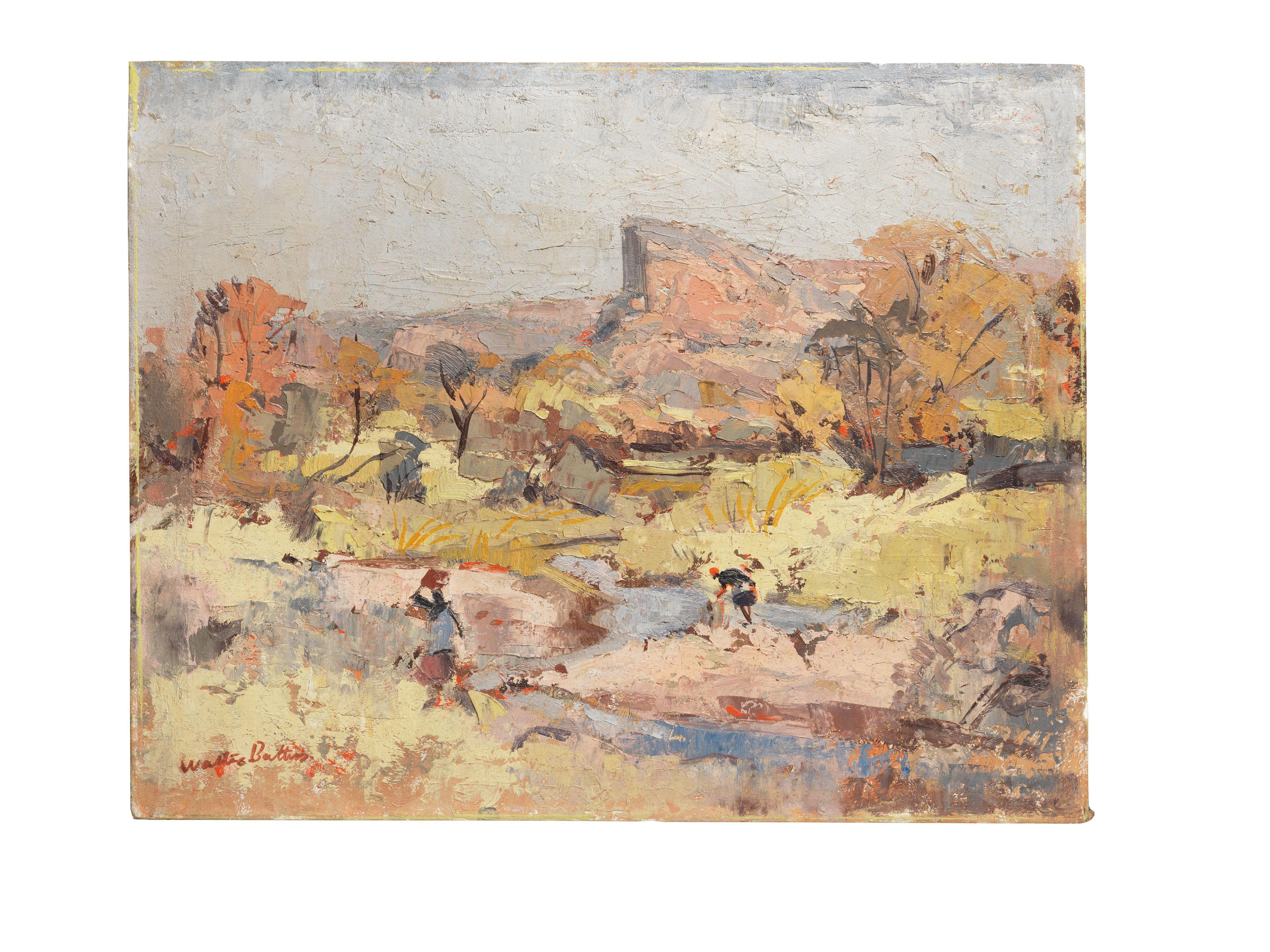 Walter Whall Battiss - The Waterberg\' (View from the artist\'s studio)