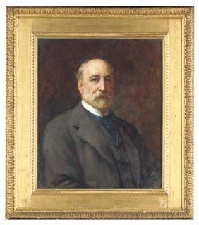 Walter William Ouless, R.A. - Portrait of a gentleman, half-length