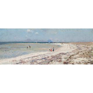 Walter Withers - Australian Beach Near Geelong