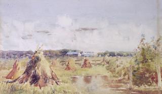 Walter Withers - The Wet Harvest, 1911