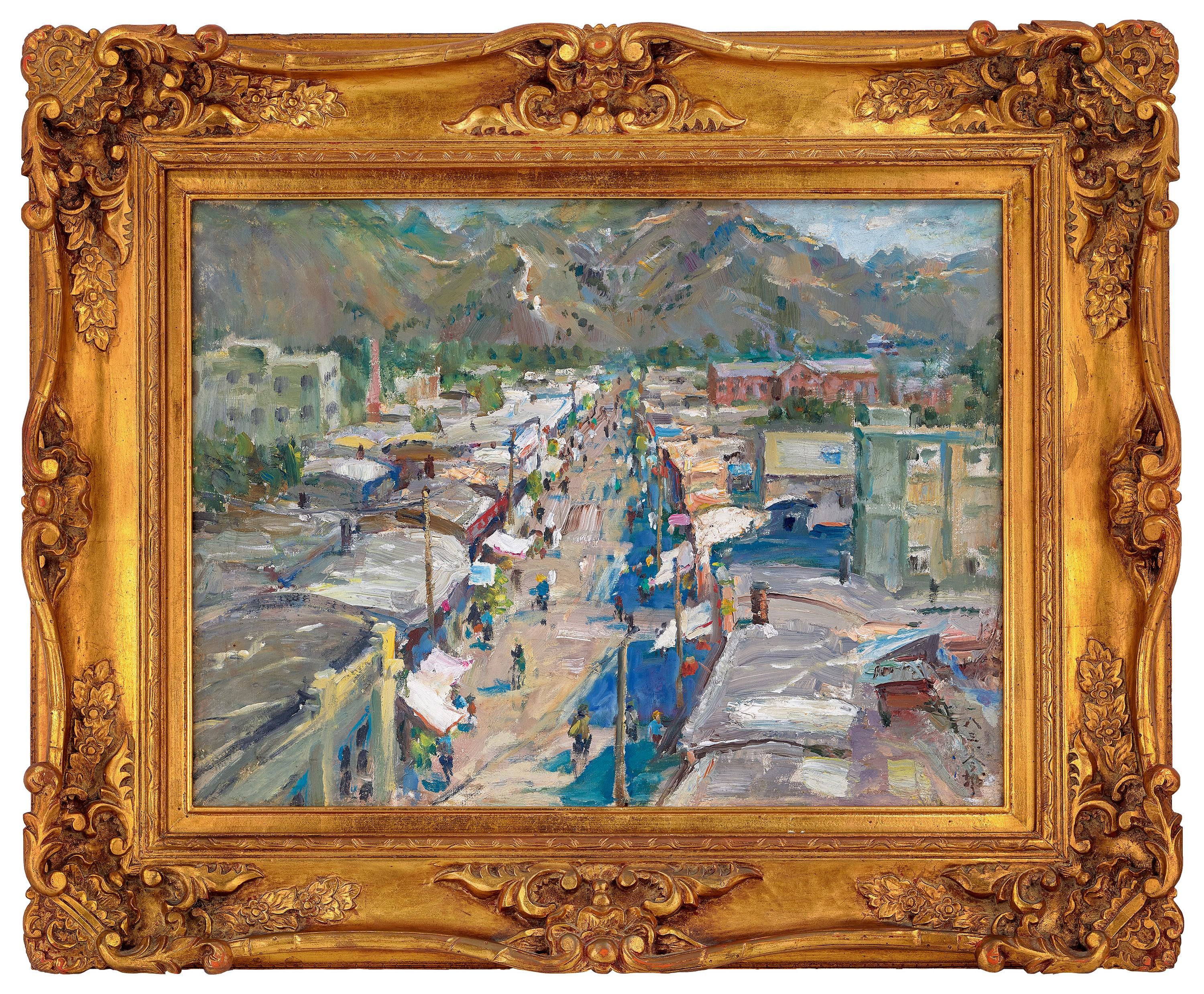 Wan Jinsheng - Market(Painted In 1983)