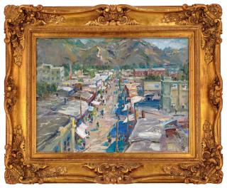 Wan Jinsheng - Market(Painted In 1983)