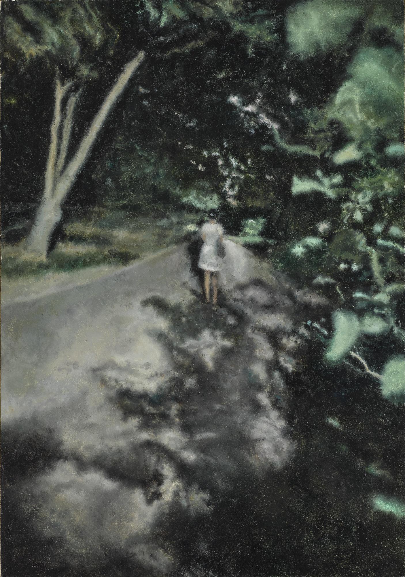 Wang Daishan - Receding Figure