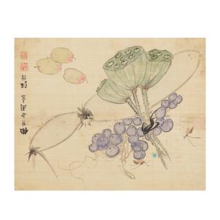 Wang Fu - Insects, Animal and Plants, 1923