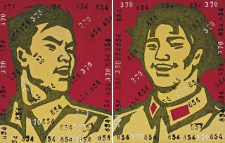 Wang Guangyi - Belief Series (Two Works)