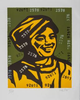 Wang Guangyi - Believer: Worker, 2006