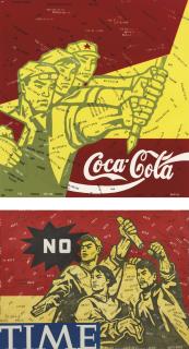 Wang Guangyi - Coca Cola And Time (Two Works)