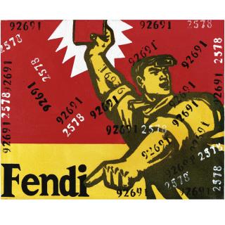 Wang Guangyi - Great Criticism: Fendi