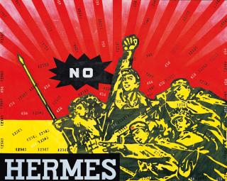 Wang Guangyi - Great Criticism - Hermes